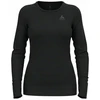 Odlo BL TOP crew neck l/s MERINO 200 women's T-shirt, dydis S, juodas