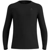 Odlo BL TOP crew neck l/s MERINO 200 men's T-shirt, dydis M, juodas