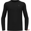 Odlo BL TOP crew neck l/s MERINO 200 men's T-shirt, dydis L, juodas