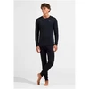 ODLO BL BOTTOM ilgos MERINO kelnės, dydis M, juodas
