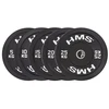 Olympinis svoris HMS Juodas BUMPER 25 kg BBR25