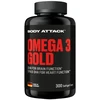Omega-3 žuvų taukų kapsulės Body Attack Gold 300 minkštųjų kapsulių