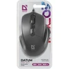 Optinė pelė Defender Datum MB-347, 1600 DPI, 4 mygtukai, juoda, 52347