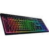 Oranžinis Razer BlackWidow V4 Low-Profile Hyperspeed, Gaming-klaviatūra - juodas, DE-išdėstymas, Razer Low-Profile oranžinis