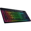 Oranžinis Razer BlackWidow V4 Low-Profile TKL HyperSpeed, Gaming-klaviatūra - juodas, DE-išdėstymas, Razer Low-Profile oranžinis