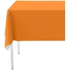 Oranžinė staltiesė – Šventės dekoracija