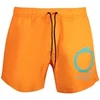 Oranžinė szorty kąpielowe vyrams Trussardi Ouroboro