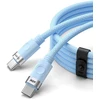 Orico CDX 60W 3A Power Delivery USB-C – USB-C kabelis 1m – mėlynos spalvos