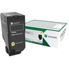 Originali Lexmark 75B20Y0 tonerio kasetė, geltona, 1 vnt.