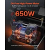 VEVOR Nešiojamas bealyvas oro kompresorius 18L 90 PSI