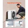 VEVOR Mini split padas nuo vibracijų
