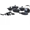 OSFE 21 dalių granito virtuvės indų rinkinys su virduliu