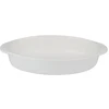 Alpina - Ceramic Oven-Resistant Baking Dish, Oval, 27x17x5.3 cm (Baltas)