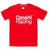 Ozoshi Satoru marškinėliai M raudoni O20TSRACE006