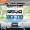 VEVOR Automobilinis padangų slėgio stebėjimo sistema su saulės įkrova