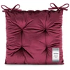 AmeliaHome Pagalvėlė kėdei 40×40 cm bordo AH ALEKSA