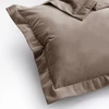 Pagalvėlės užvalkalas Velvet AmeliaHome 45 × 45 cm, tamsiai smėlio