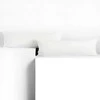 DecoKing Pagalvės užvalkalas 20 × 120 cm, balta, 2 vnt.