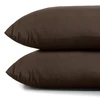 DecoKing Pagalvės užvalkalas 40 × 80 cm CHOCOLATE