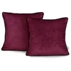 Pagalvės užvalkalas 45×45 cm aksomas bordo AH