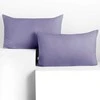 DecoKing Pagalvės užvalkalas 50×60, 2 vnt violetinės spalvos