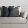 Pagalvės užvalkalas 50×70 cm tamsiai pilkos spalvos dekoratyvinis komplektas