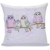 DecoKing Pagalvės užvalkalas 80 × 80 cm OWLS SPRINGSTORY