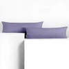 DecoKing Pagalvių užvalkalai 40×200 cm, levandų spalvos