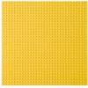 Lean Toys Konstruktoriaus pagrindas- plokštė 40x40 cm geltona