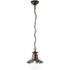 Pakabinamas šviestuvas Pakabinamas lauko šviestuvas SCOTT, E27, tamsiai rudas, IP44