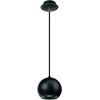 Pakabinamas šviestuvas BALL, GU10, juodas, 4141400