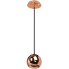 Pakabinamas šviestuvas BALL, GU10, juodos/vario sp., 4141401