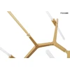 Pakabinamas šviestuvas CANDELABR 10, 10xG9, aukso sp.