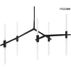Pakabinamas šviestuvas CANDELABR 10, 10xG9, juodas