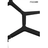 Pakabinamas šviestuvas CANDELABR 10, 10xG9, juodas