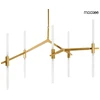 Pakabinamas šviestuvas CANDELABR 10, 10xG9, aukso sp.