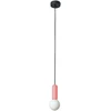 Pakabinamas šviestuvas CONCRETE MIC, G9, rožinis