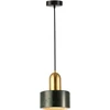Pakabinamas šviestuvas MARBLE, E27, žalios/aukso sp., 4266101