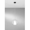 Pakabinamas šviestuvas PIREX, skaidrus, 1xE27