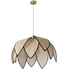 Pakabinamas šviestuvas RATTAN LOTUS, E27, smėlio sp.