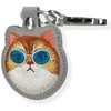Dėklas daiktų ieškikliui Nimmy Glasses Cool Cat pilkos spalvos