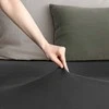 Paklodė DecoKing Amber 180-200x200+30 cm, spalva: grafito