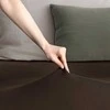 Paklodė DecoKing Amber Tamsiai ruda, 240x200 cm, su guma