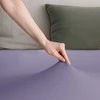 Paklodė su guma 220–240×220+30 levandų violetinė / auksinė