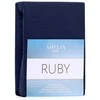Paklodė su guma frotinė tamsiai mėlyna Ruby