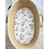 Paklodė su guma Moses krepšiui ir lopšiui 75 × 35 cm My Sweet Baby Little Safari