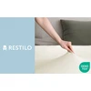 DecoKing Paklodė su guma Restilo 80–90 × 200 × 30 cm, ekru