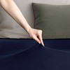 Paklodė su guma tamsiai mėlyna 140–160x200+30