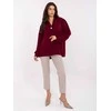 Palaidinė bordo atspalvio IT BZ – elegancijai ir jaukumui kasdien.