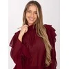 Palaidinė bordo spalvos PM – stiliui ir komfortui kasdien.